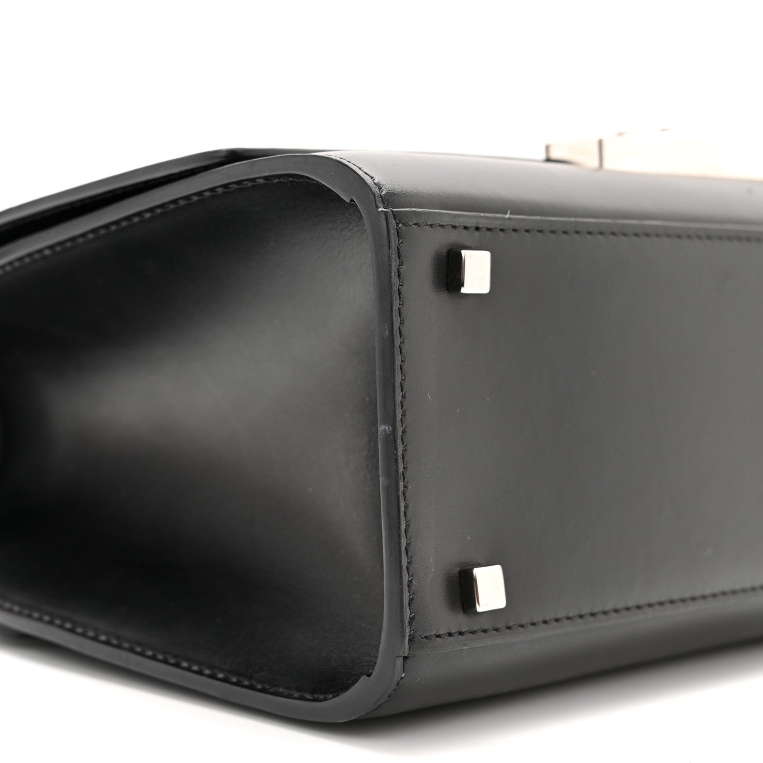 Moynat Box Calfskin Rejane PM Black 8 of 9