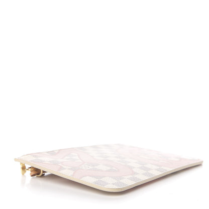 Louis Vuitton Damier Azur Tahitienne Neverfull MM GM Pochette 3 of 6