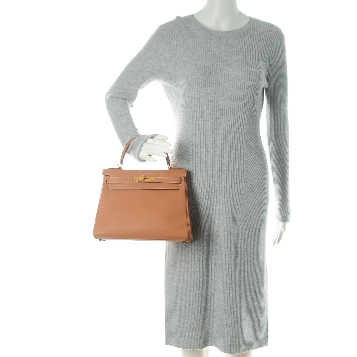 Hermes Epsom Kelly Retourne 28 Natural 2 of 25