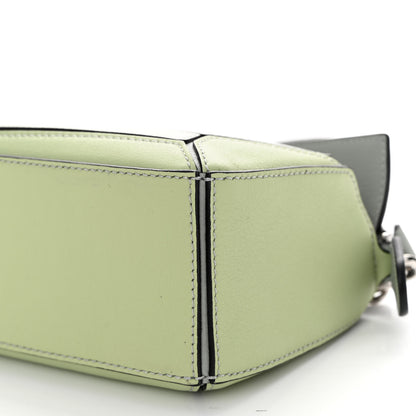 Loewe Calfskin Mini Puzzle Bag Ash Grey Light Celadon 9 of 9