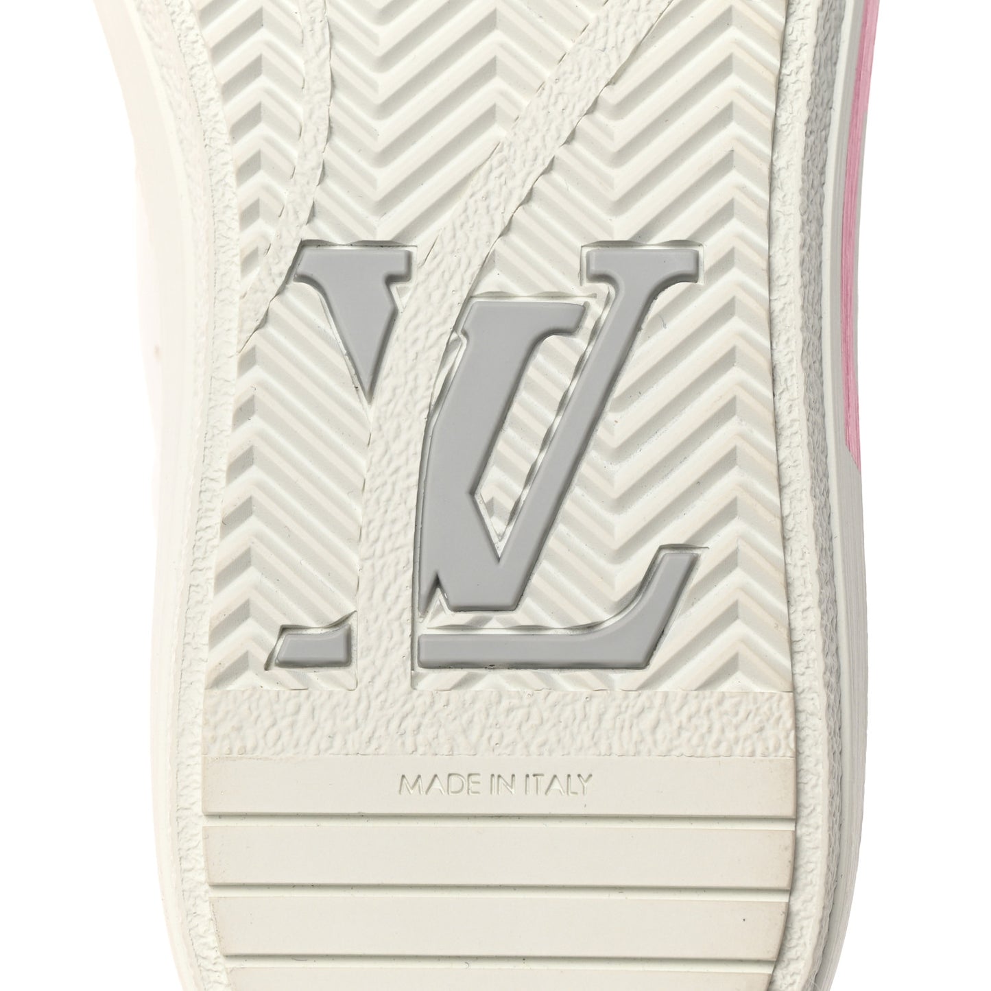 Calfskin Charlie Sneaker 39 White Rose Clair