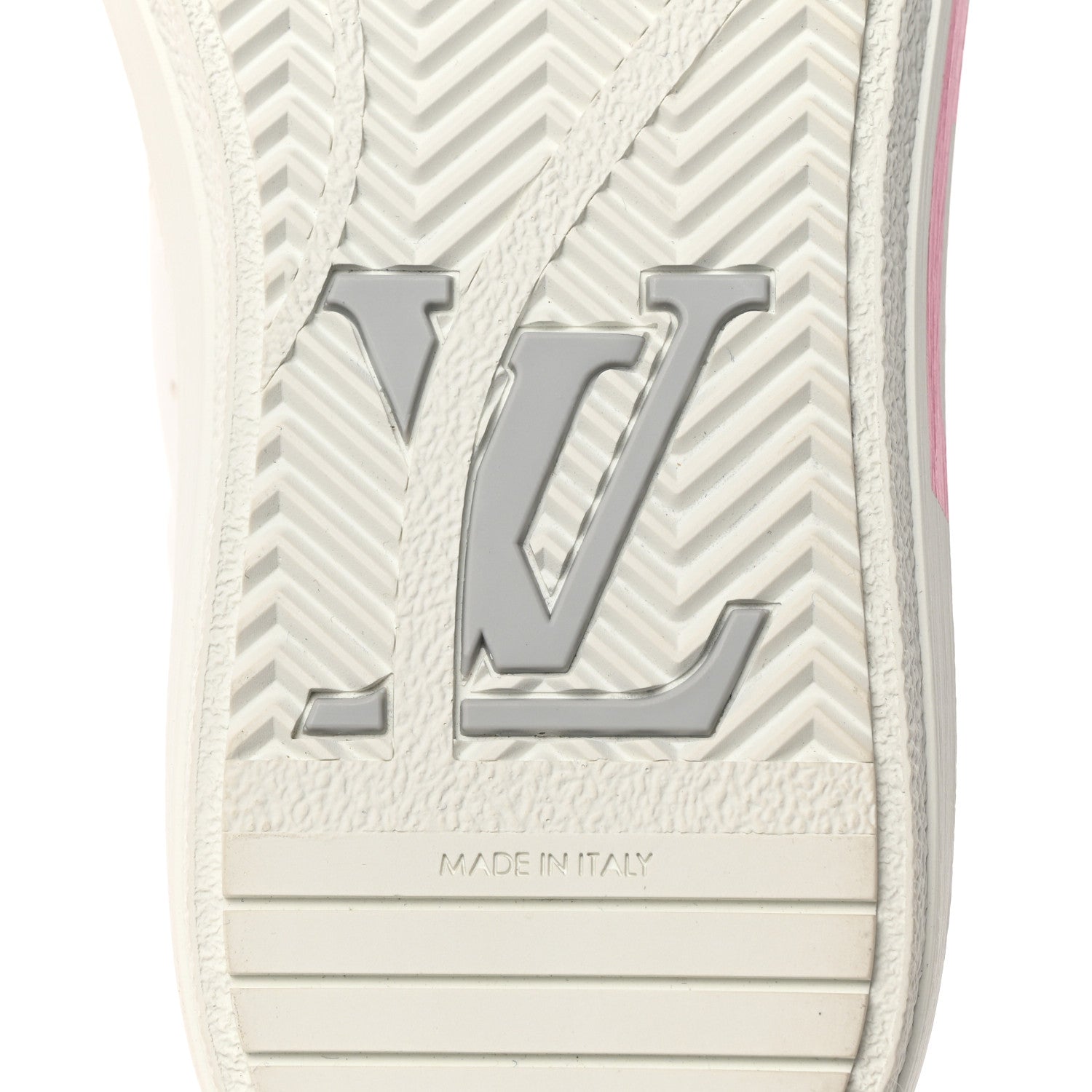 Louis Vuitton Calfskin Charlie Sneaker 39 White Rose Clair 8 of 8