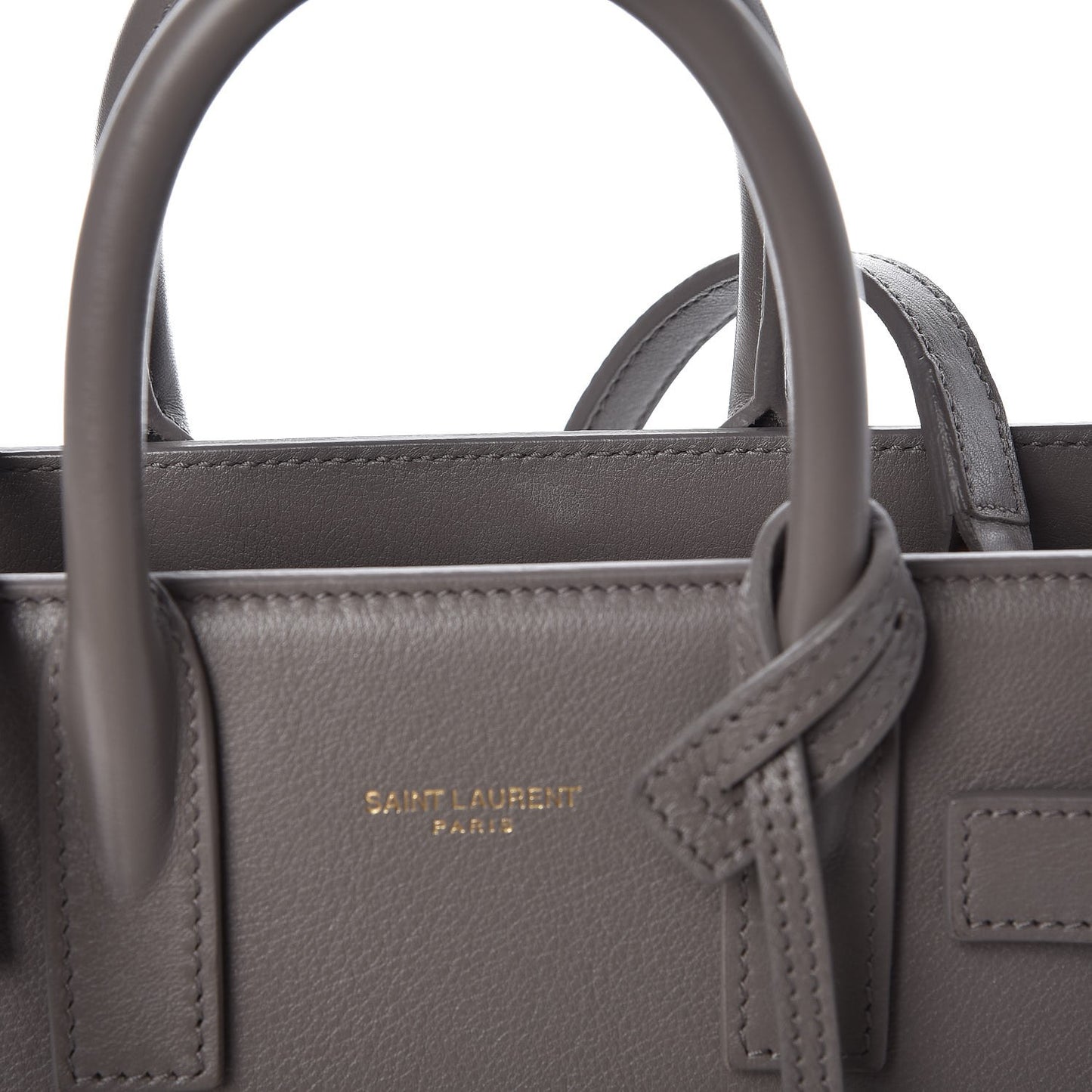Calfskin Nano Sac De Jour Fog