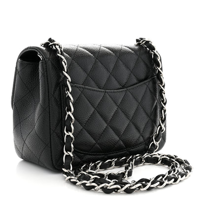Chanel Caviar Quilted Mini Square Flap Black 3 of 11