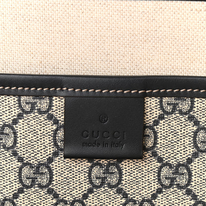 Gucci GG Plus Monogram Medium Signature Web Loop Tote Navy 6 of 9