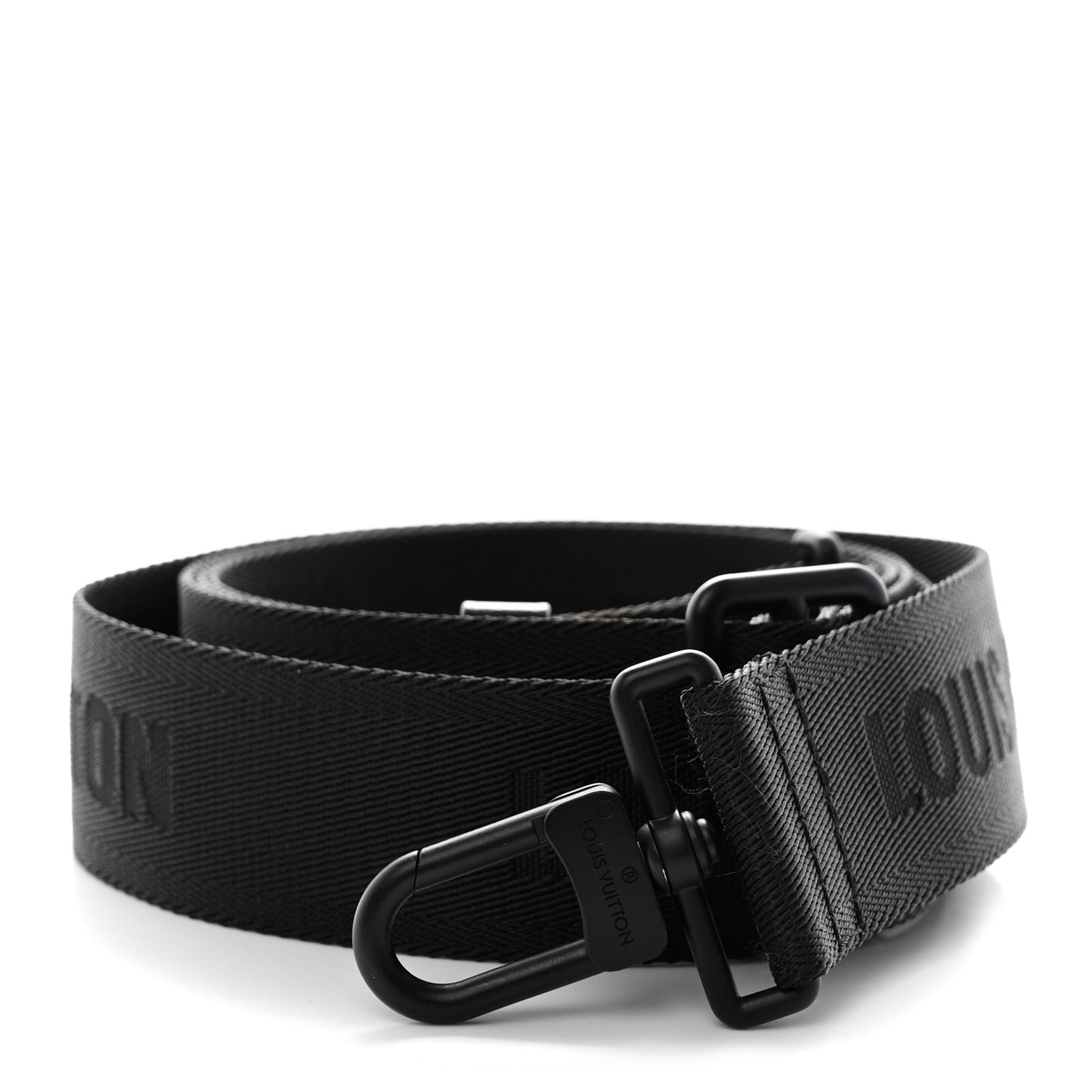 Nylon Weekend Tote Adjustable Shoulder Strap Black