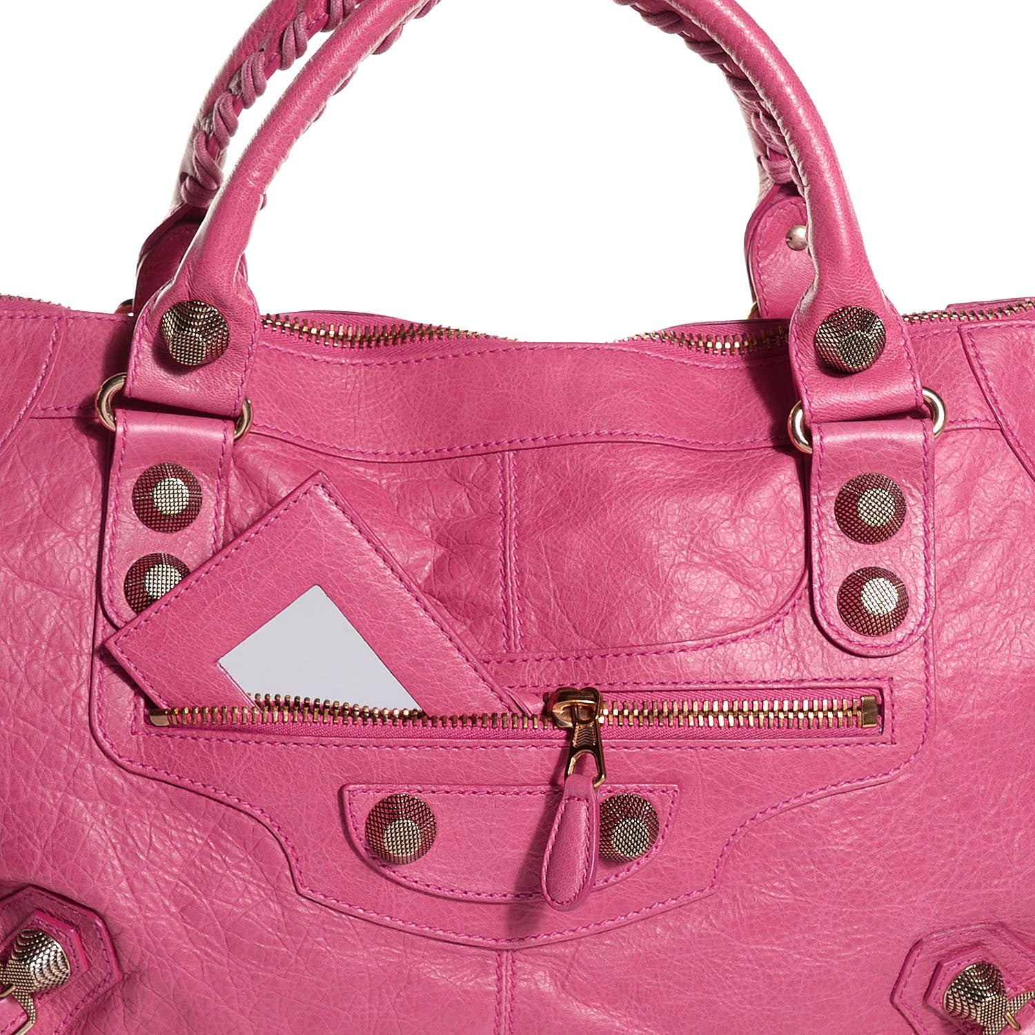 Balenciaga Agneau Giant 21 Rose Gold Hardware Work Cyclamen Fucsia 11 of 11