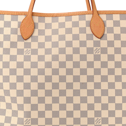 Louis Vuitton Damier Azur Neo Neverfull GM Rose Ballerine 10 of 12
