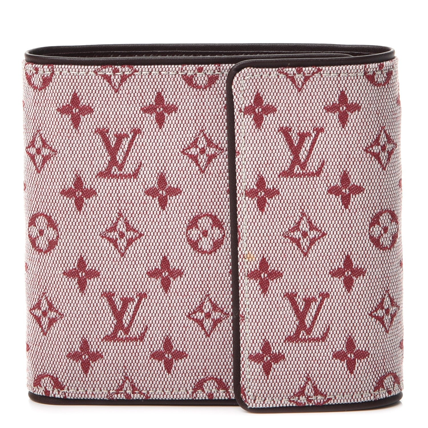 Louis Vuitton Mini Monogram Compact Wallet Cherry 1 of 8