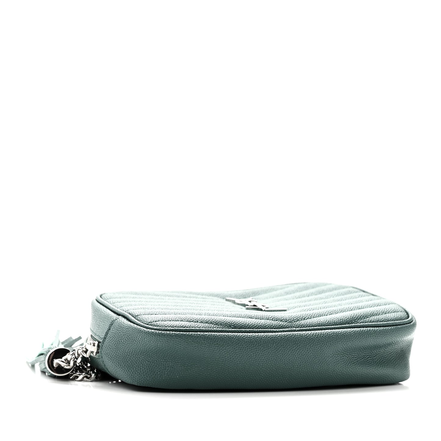 Grain De Poudre Matelasse Monogram Mini Lou Camera Bag Green Field