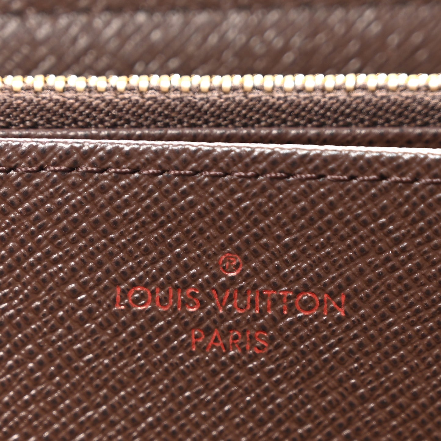 Damier Ebene Zippy Wallet