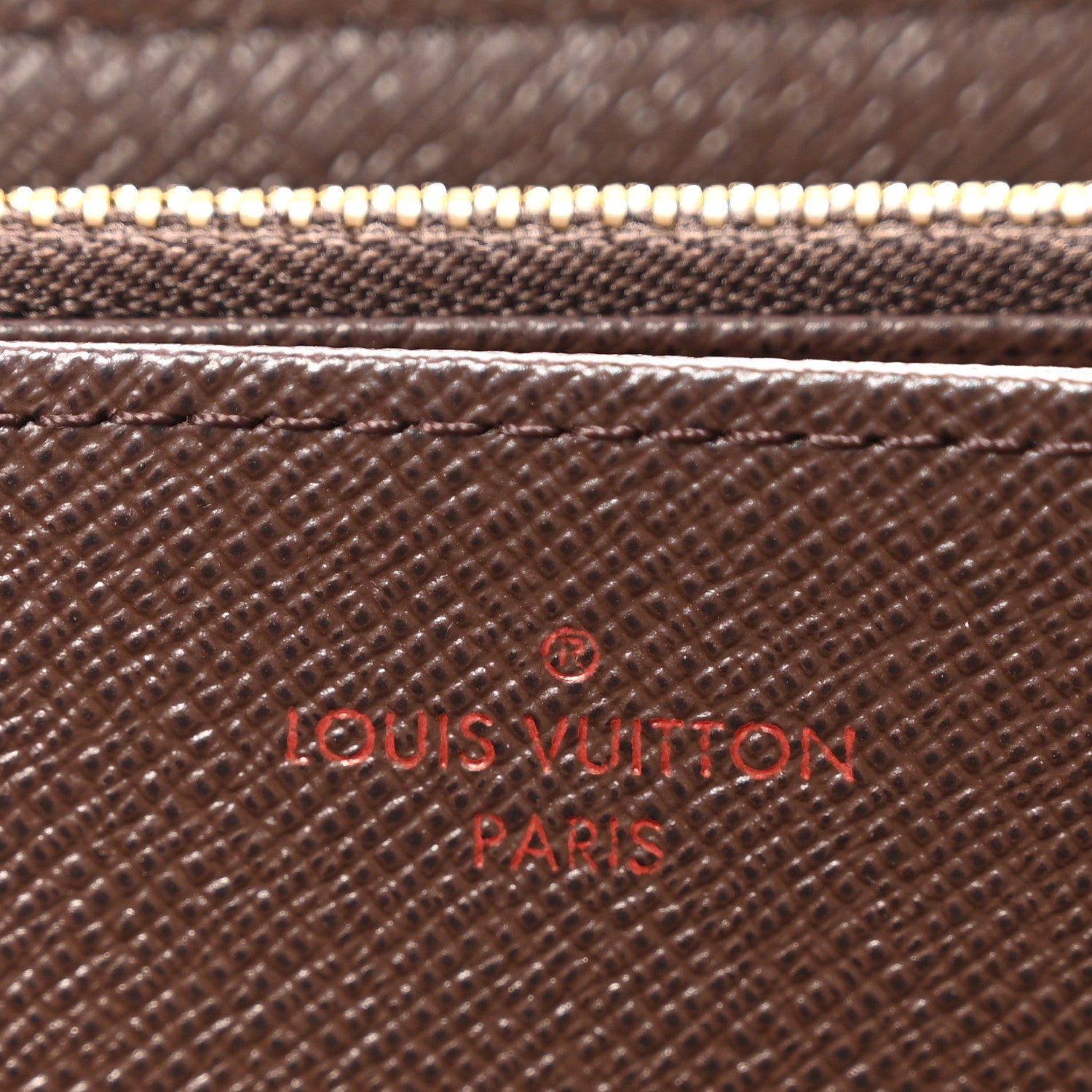 Louis Vuitton Damier Ebene Zippy Wallet 6 of 7