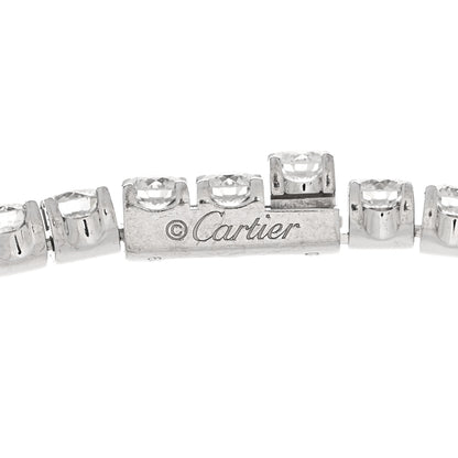 Cartier 18K White Gold Diamond Lignes Essentielles Bracelet 3 of 4