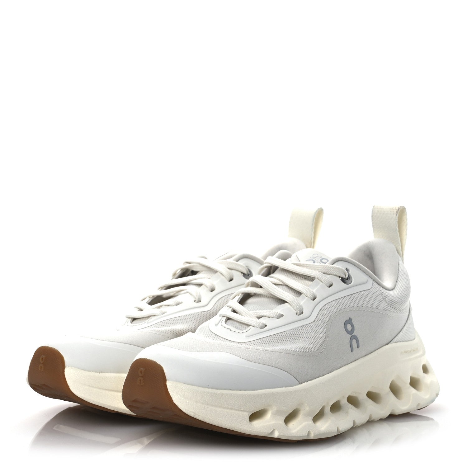 Loewe X ON Recycled Polyester Womens Cloudtilt Sneakers 37 All White 4 of 14