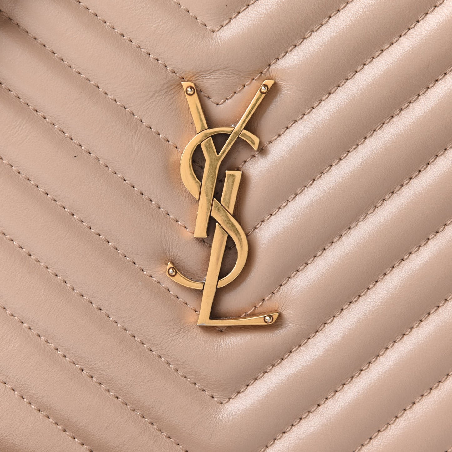 Calfskin Matelasse Monogram Lou Camera Bag Nude Powder