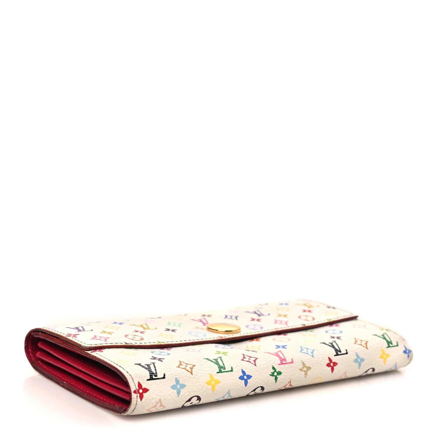 Monogram Multicolor Sarah Wallet White Eglantine
