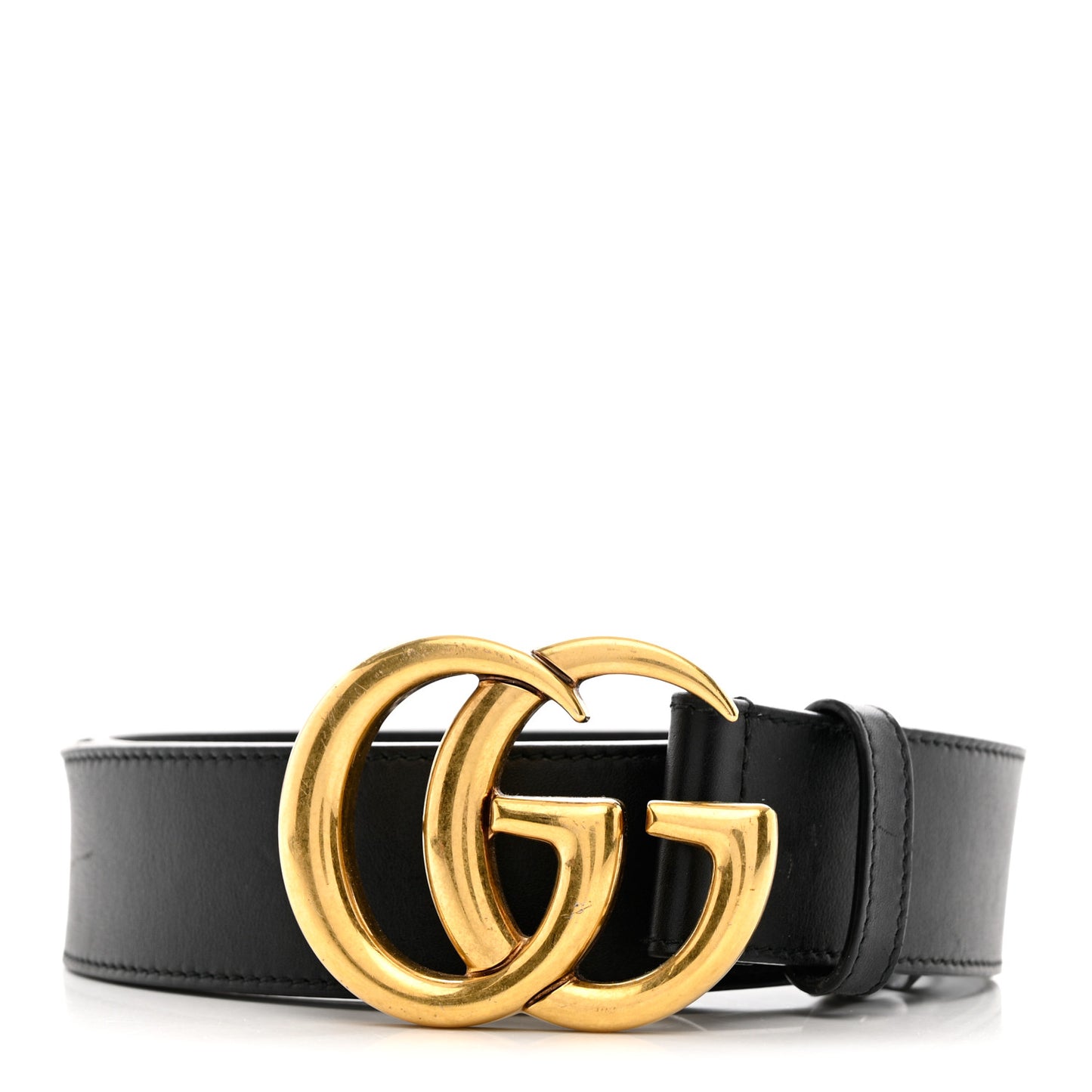 Calfskin Double G 40mm Belt 80 32 Black