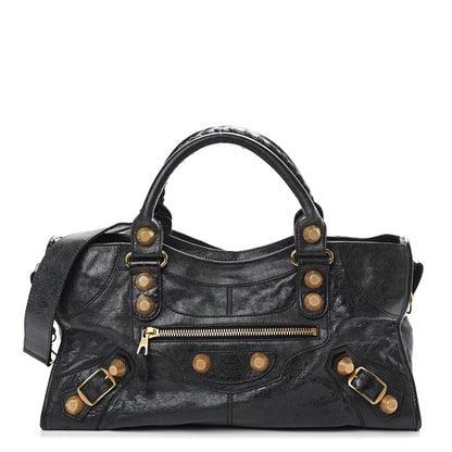 Balenciaga Agneau Giant 21 Gold Hardware Part Time Black 1 of 18