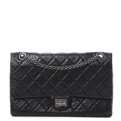 Chanel Aged Calfskin Quilted 2.55 Reissue 226 Flap Black 1 of 13
