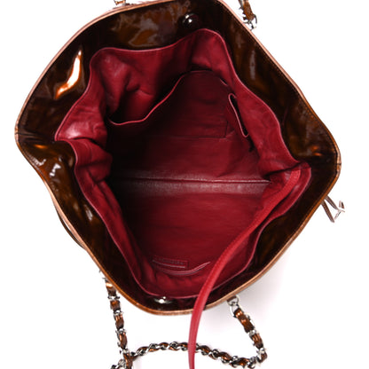 Chanel Patent Bonbons Shopper Tote Bronze 5 of 10