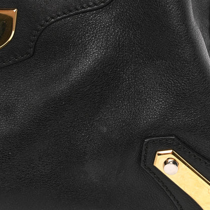 Balenciaga Veau Amp Plate Gold Hardware City Black 12 of 12