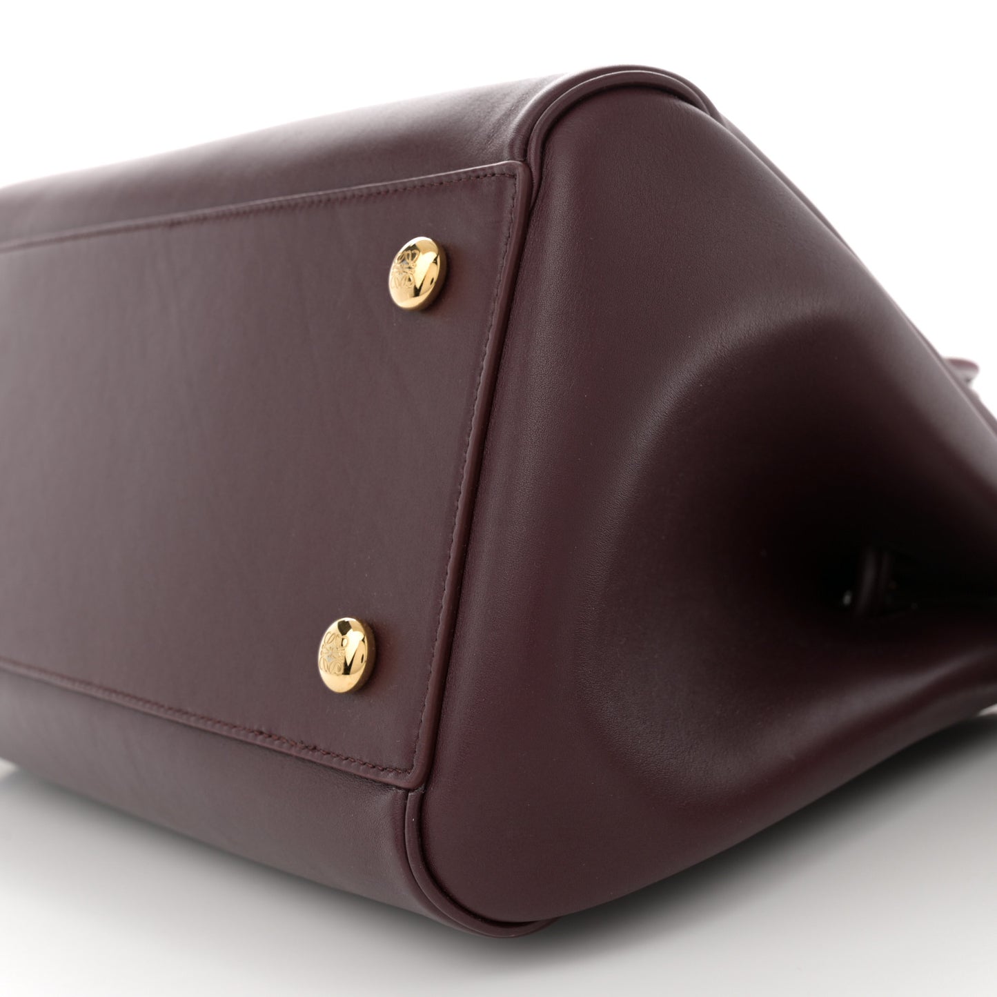 Supple Calfskin Large Madrid Bag Dark Burgundy