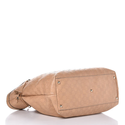 Gucci Guccissima Large Tassel Tote Beige 4 of 11