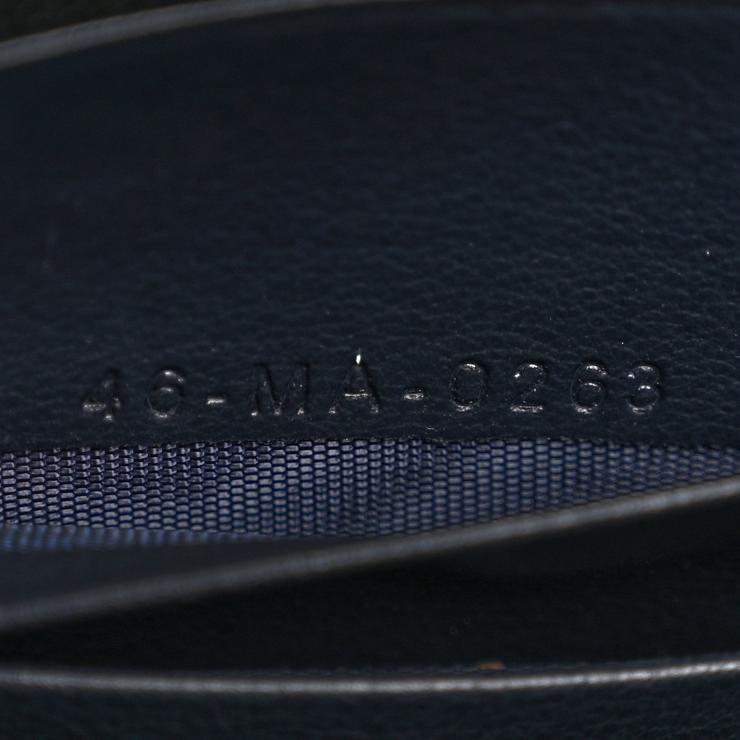 Christian Dior Oblique 30 Montaigne Pouch Blue 7 of 9
