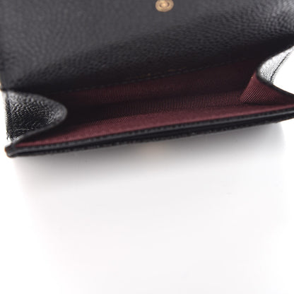 Chanel Caviar Quilted Flap Card Holder Black 5 of 9