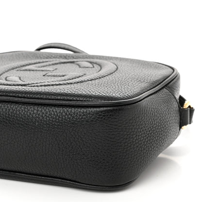 Gucci Pebbled Calfskin Small Soho Disco Bag Black 10 of 13