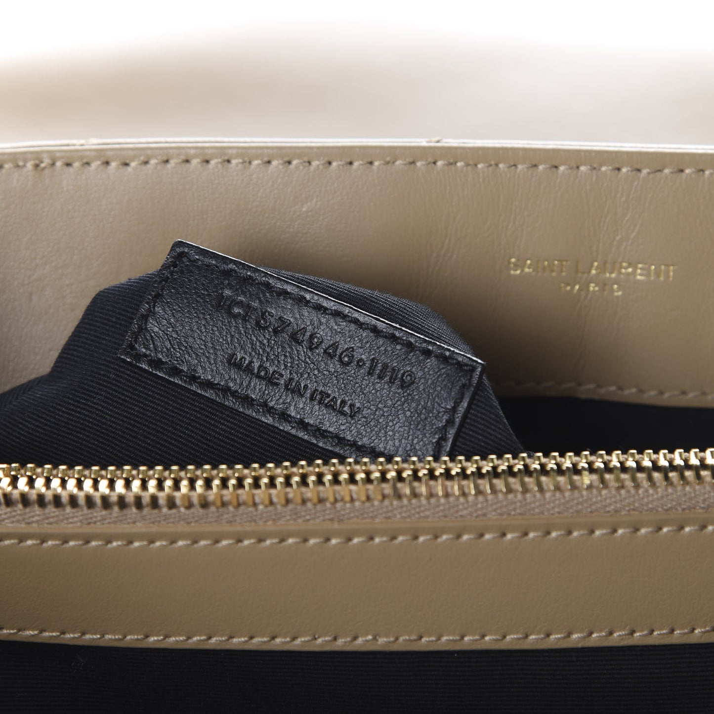 Calfskin Y Quilted Monogram Medium Loulou Chain Satchel Nude Powder