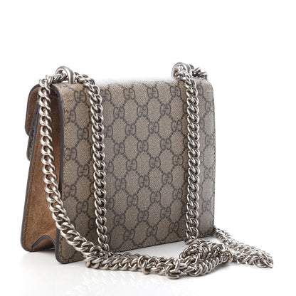 Gucci GG Supreme Monogram Mini Dionysus Shoulder Bag Taupe 3 of 13