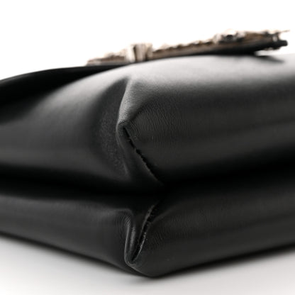 Versace Vitello Virtus Chain Clutch Black 9 of 17