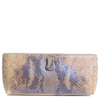 Nancy Gonzalez Iridescent Python Clutch 1 of 7