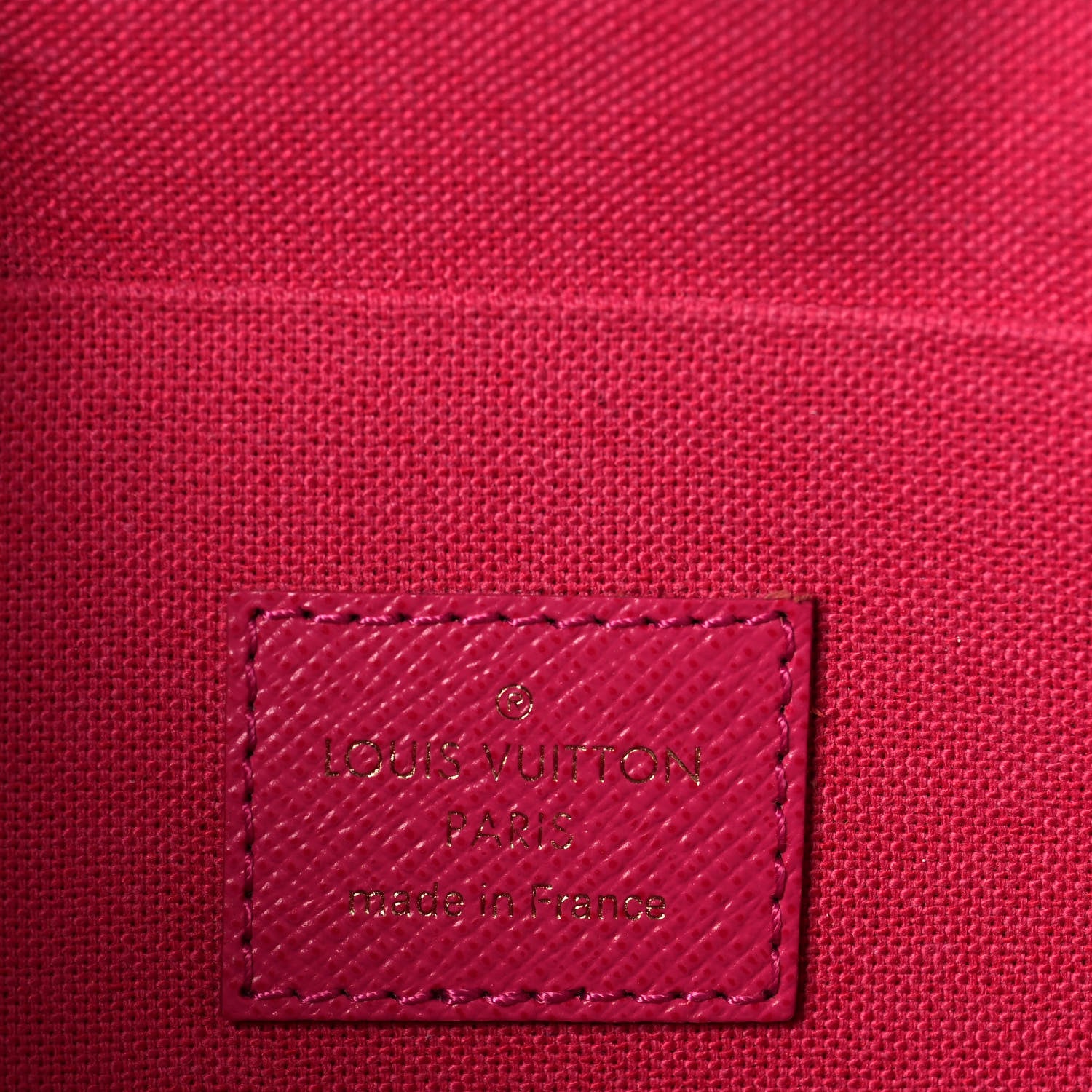 Louis Vuitton Monogram My LV World Tour Pochette Felicie Chain Wallet Hot Pink 7 of 13