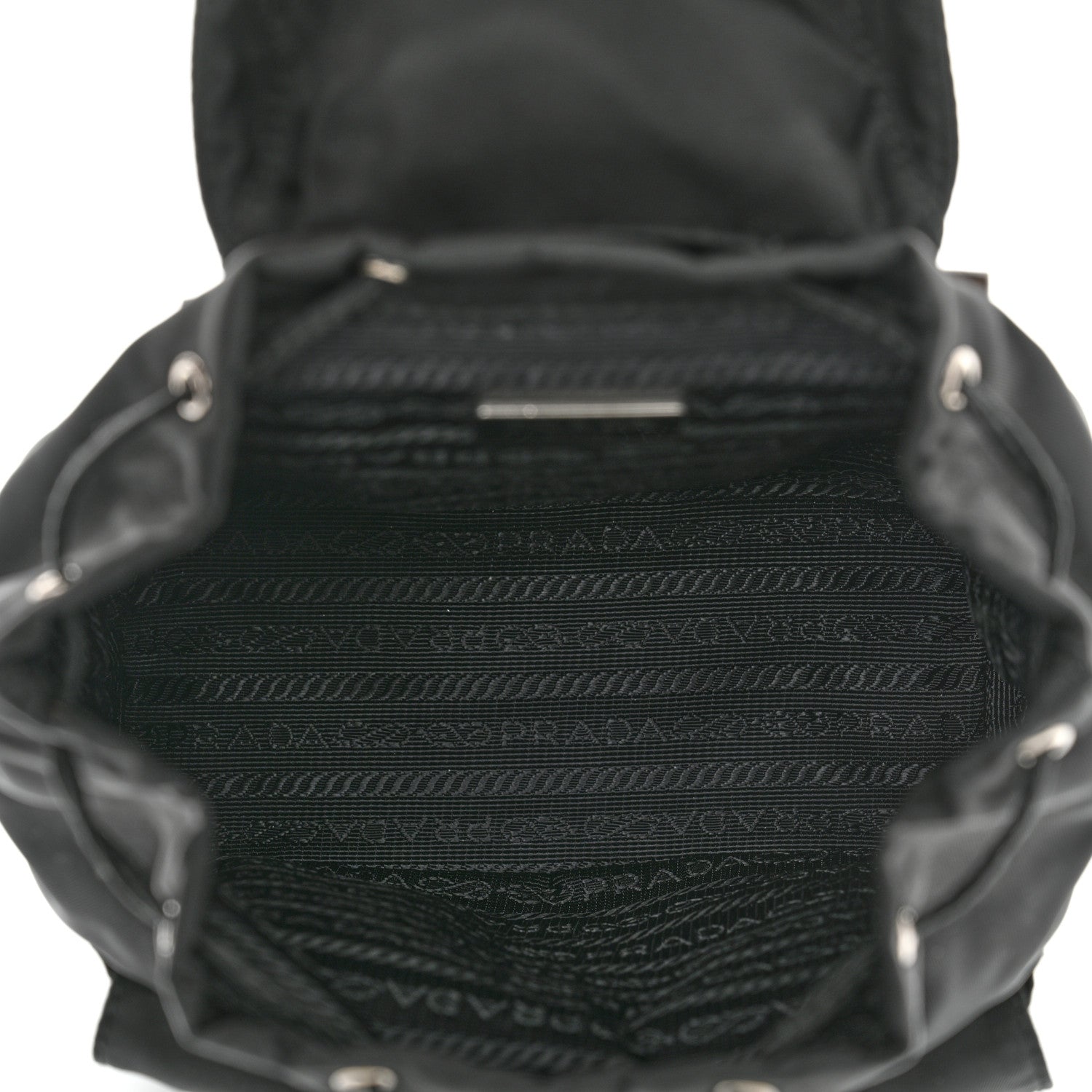 Prada Nylon Vela Mini Crossbody Backpack Black 5 of 11