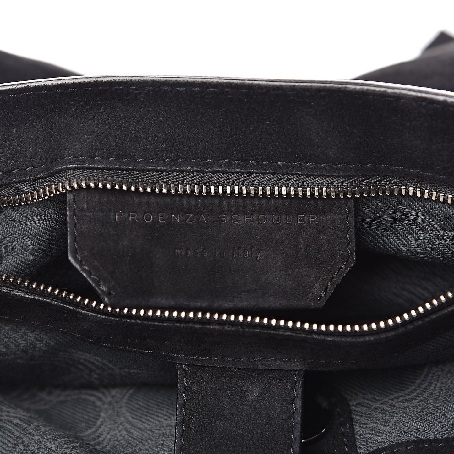 Suede Medium PS1 Satchel Black