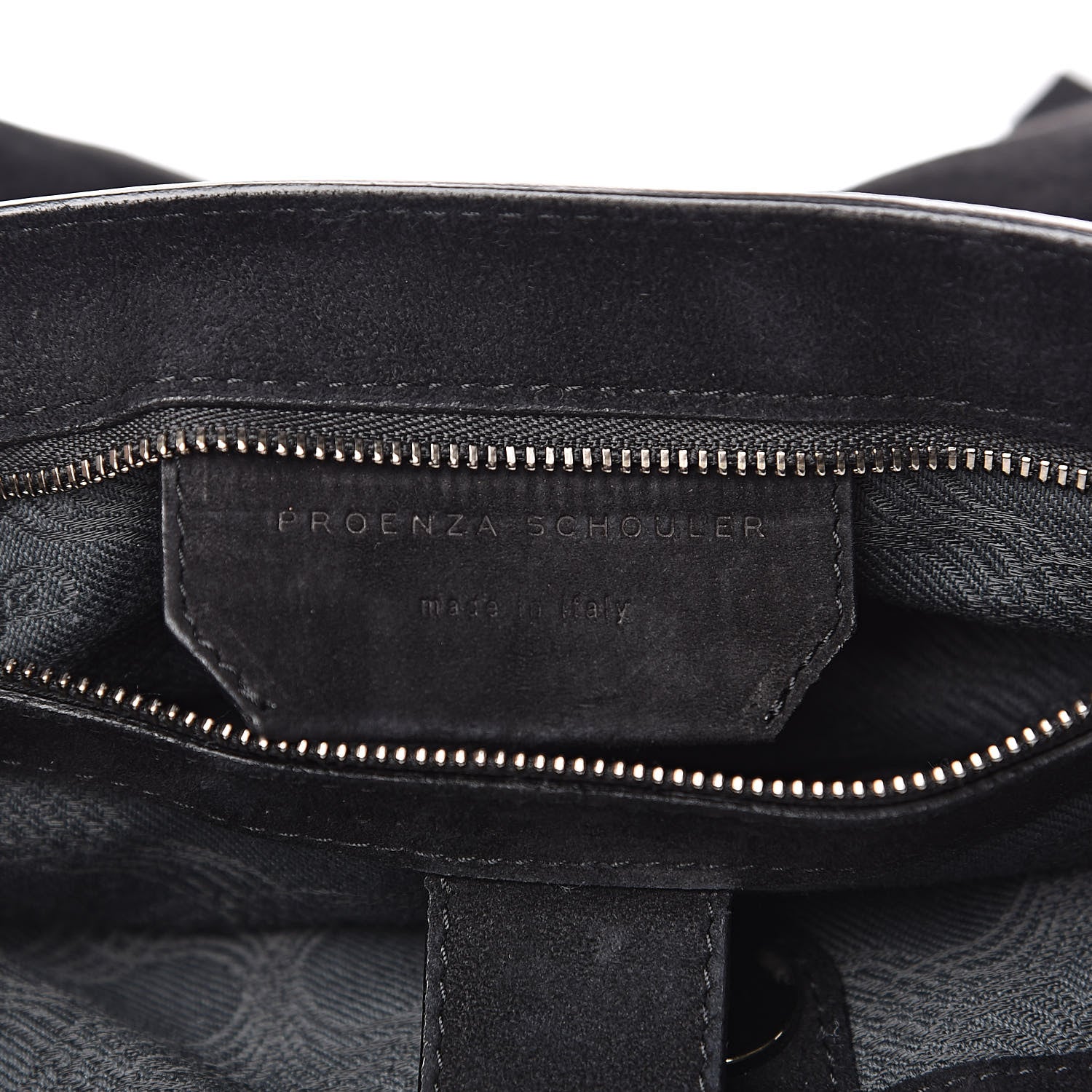 Proenza Schouler Suede Medium PS1 Satchel Black 7 of 11