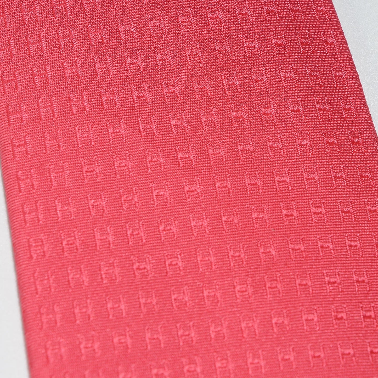 Mens Silk Printed Faconnee H Neck Tie