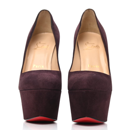 Christian Louboutin Suede Alta Vicky 160 Pumps 37.5 Cramoisi 2 of 4