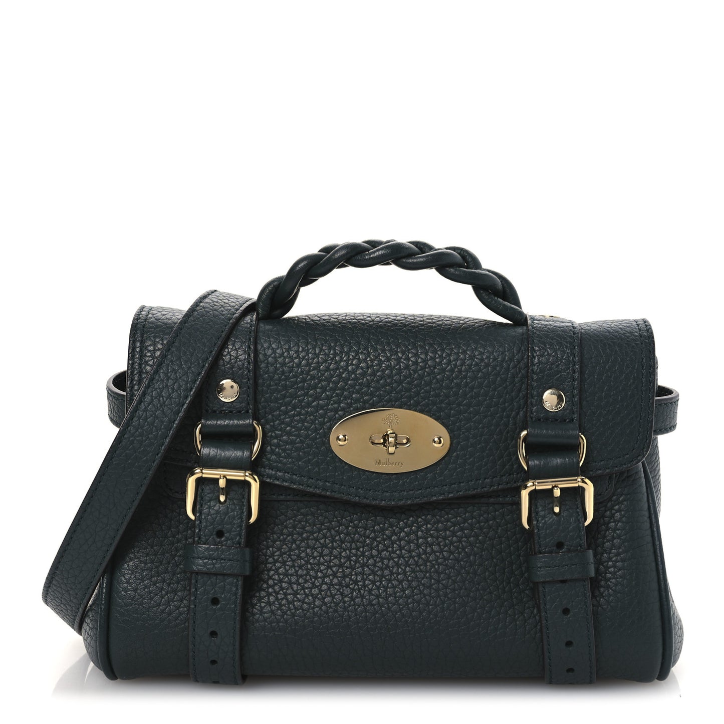 Heavy Grain Mini Alexa Mulberry Green