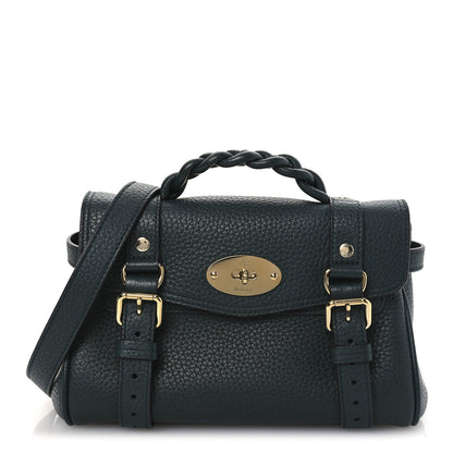 Mulberry Heavy Grain Mini Alexa Mulberry Green 1 of 13