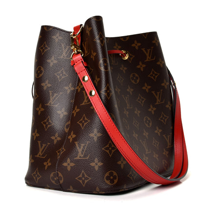 Louis Vuitton Monogram Neonoe MM Coquelicot 2 of 4