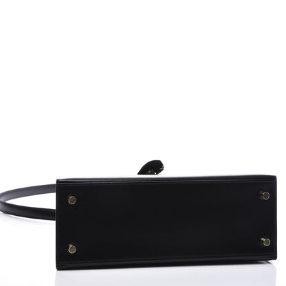 Hermes Box Kelly Sellier 25 Black 3 of 20