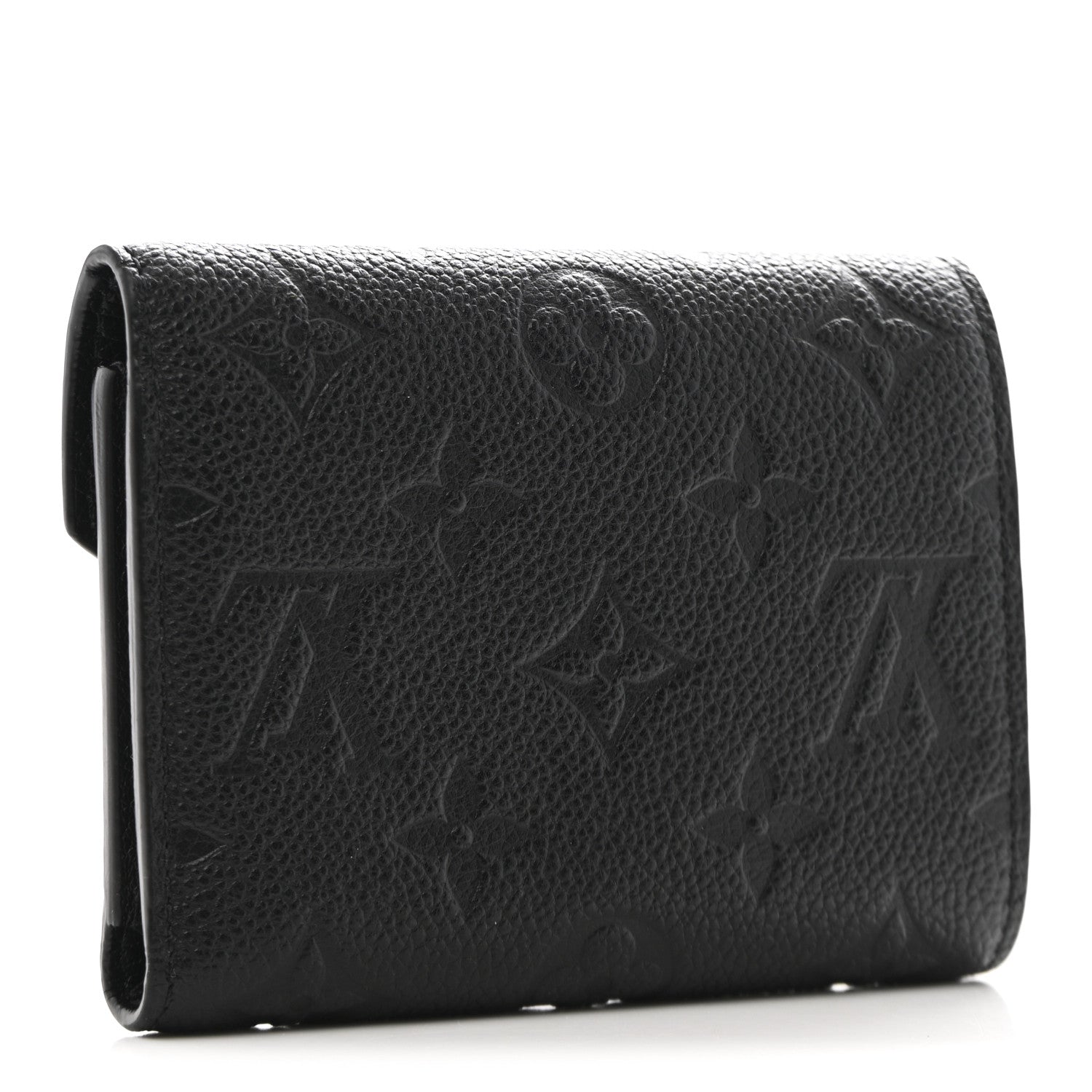 Louis Vuitton Empreinte Victorine Wallet Black 3 of 8