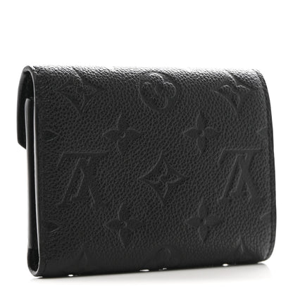 Louis Vuitton Empreinte Victorine Wallet Black 3 of 8