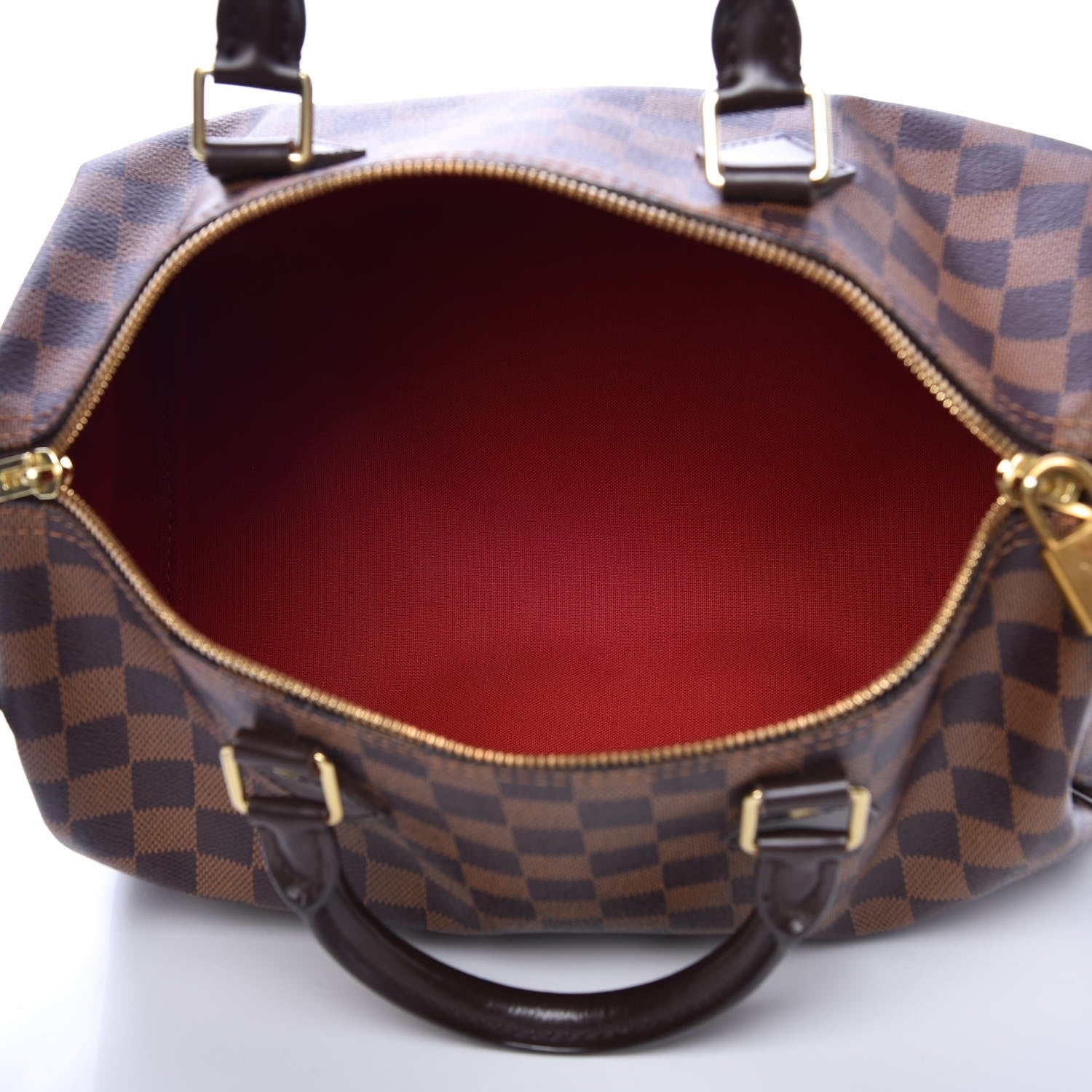 Louis Vuitton Damier Ebene Speedy Bandouliere 30 5 of 13