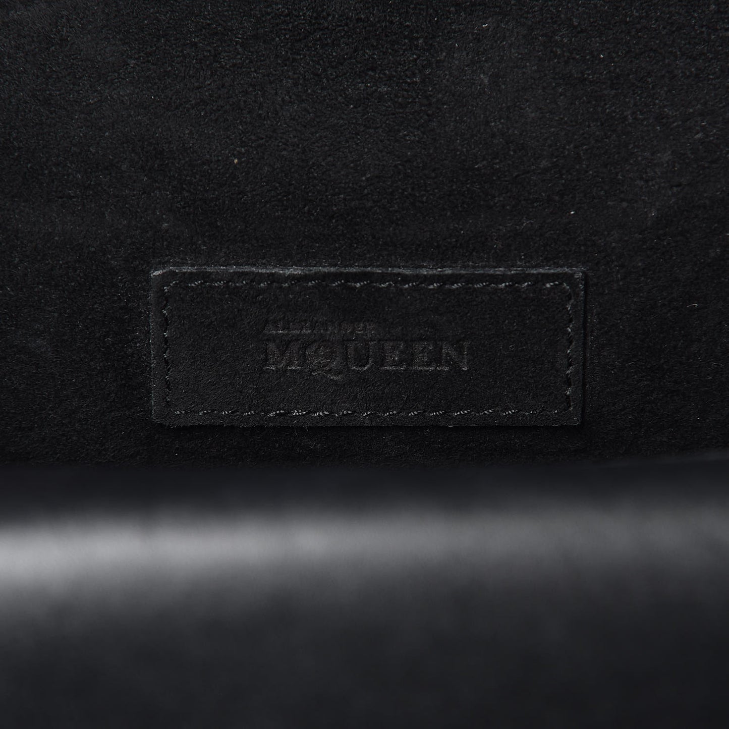 Calfskin Heroine Chain Satchel Black