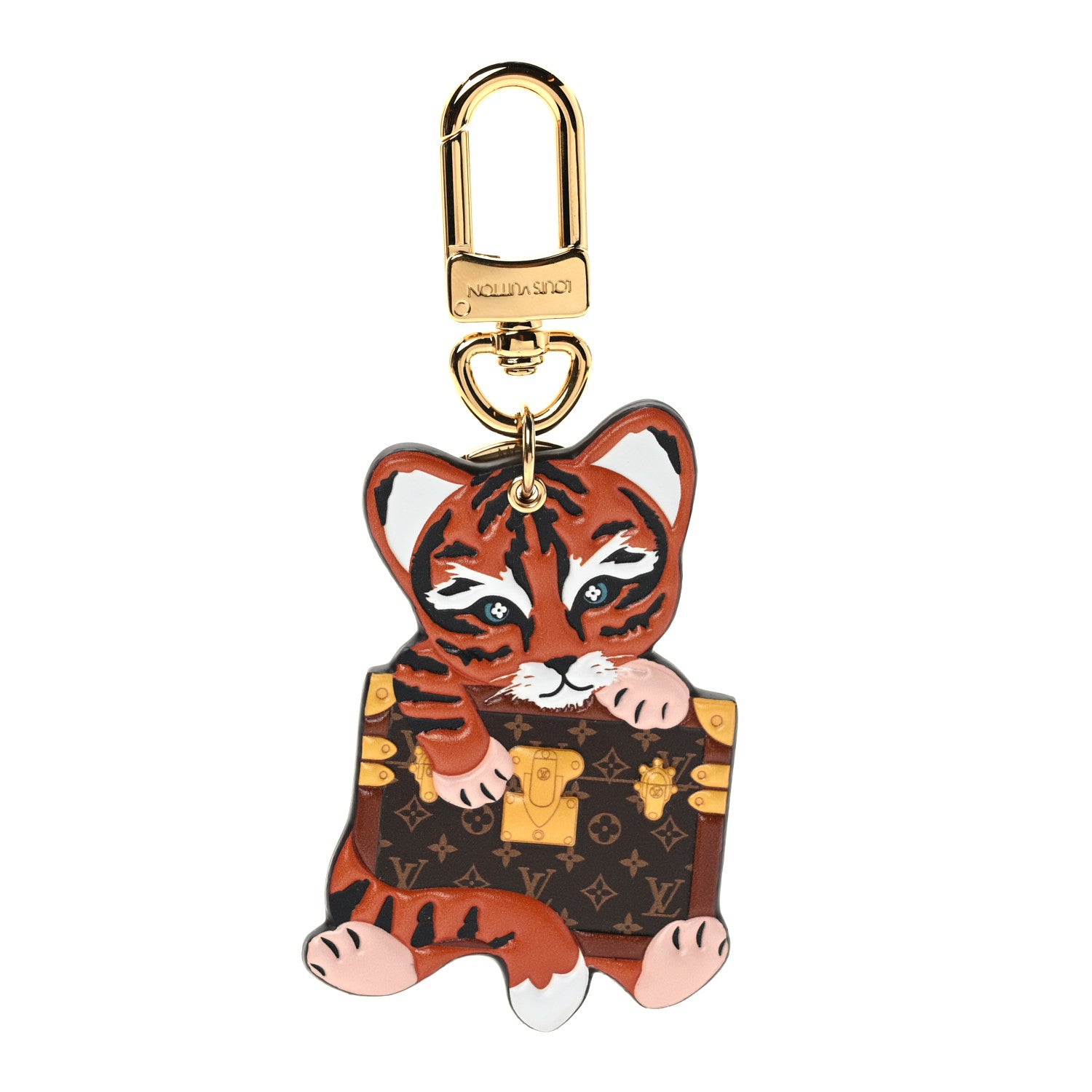 Louis Vuitton Precious Tiger Bag Charm Key Holder 1 of 4