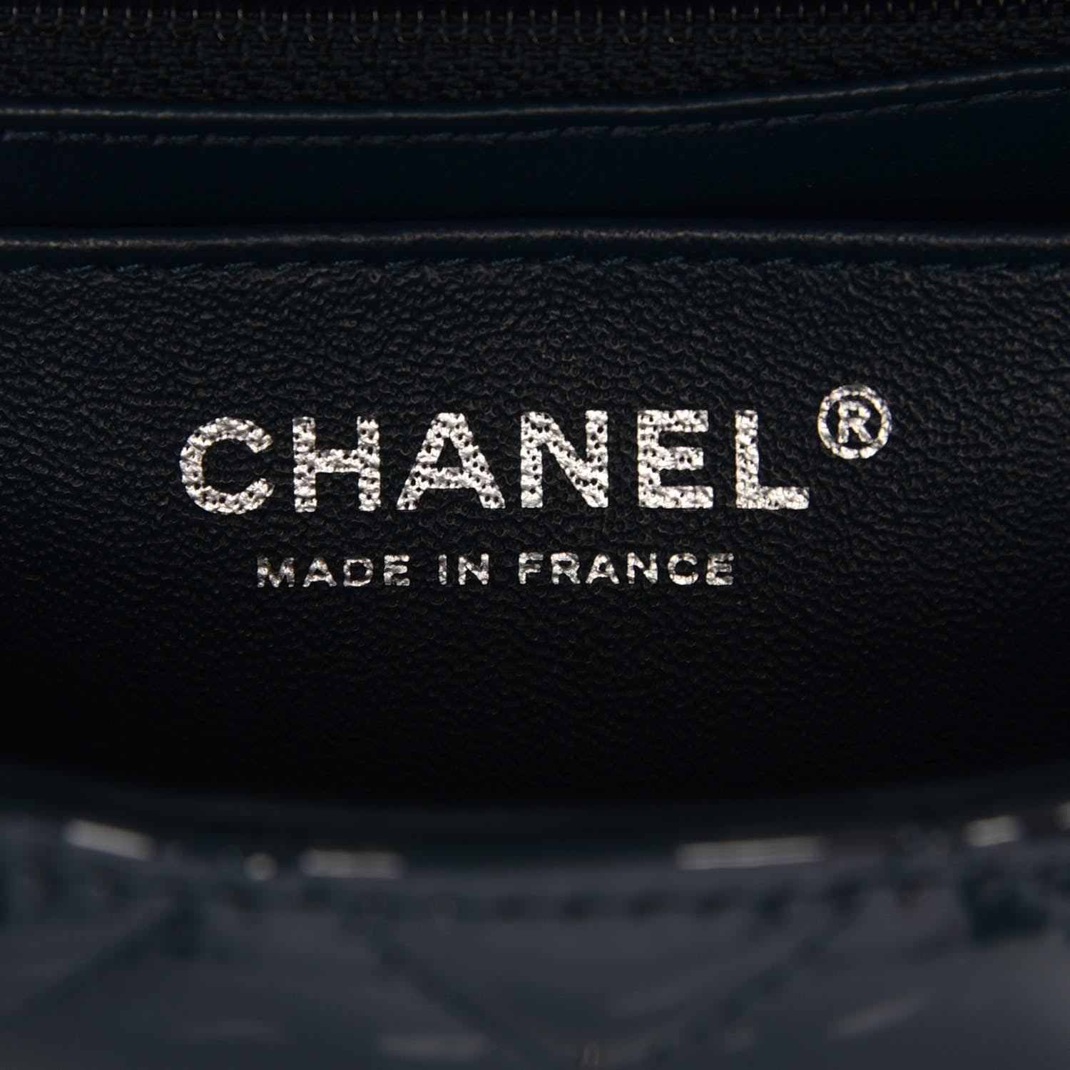 Chanel Patent Calfskin Quilted Mini Rectangular Flap Turquoise 6 of 8